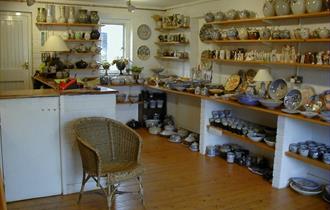 Pottery showroom