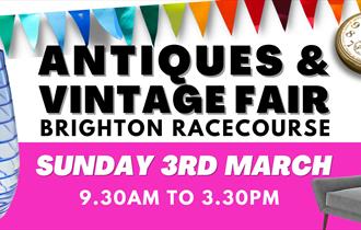 Brighton Racecourse Antiques and Vintage Fair