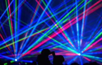 Petworth House & Park, West Sussex, Laser Light Show