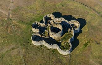 Camber 3 - Camber Castle aerial view Clive Sawyer