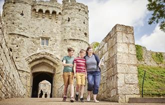 Easter Adventures at Carisbrook Castle, Isle of Wight