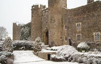 Castle in the snow