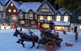 The magic of Bekonscot at Christmas