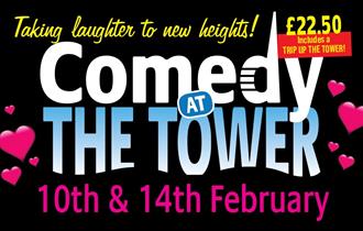Logo for Comedy At The Tower