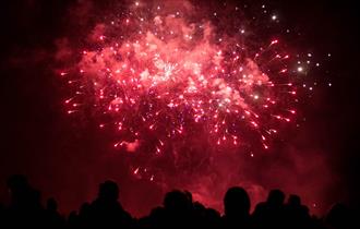 Fireworks display at Cosham