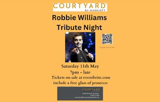 Robbie Williams Tribute Night at Courtyard By Marriott - Oxford South