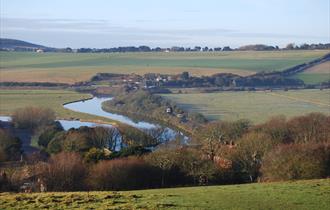 Descent to the Cuckmere valley