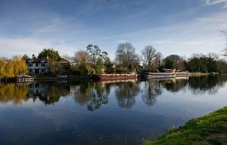 The River Thames at Old Windsor