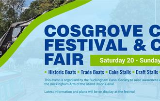 Cosgrove Canal Festival banner