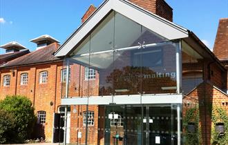 Entrance to Farnham Maltings.