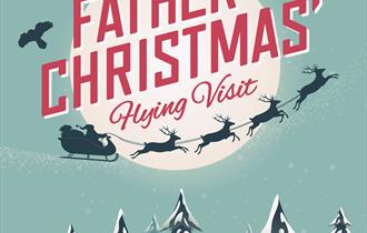 Father Christmas' Flying Visit at Hawk Conservancy Trust