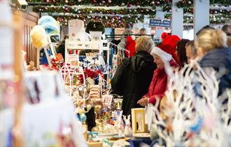 Stalls at Port Solent’s Festival of Christmas