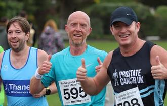 Runners at Folkestone HM