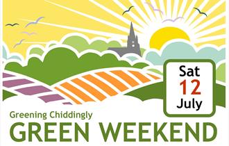 Poster for Greening Chiddingly Green Weekend 2025