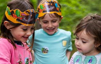 Children enjoying Gruffalo Party