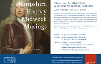 Flyer for Hampshire History Midweek Musings