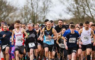 Runners at Hadleigh Legacy 10k
