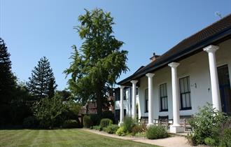 Back of Haslemere Educational Museum, Surrey