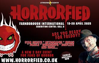 Horrorfied 19-20 April 2025 - A New 2 Day Event For Fans of Horror