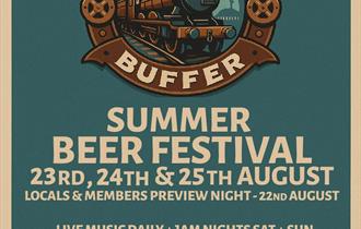 EKR Summer Beer & Cider Festival poster.