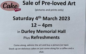 Pre-loved Art Sale in Durley