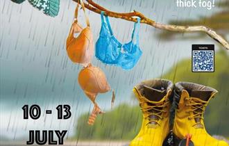 Clothes in the rain