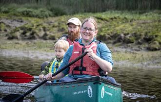 Canoe Easter Egg Hunt