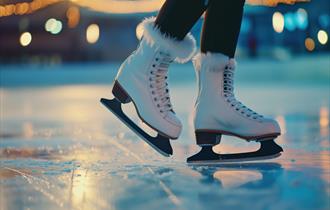 Ice Skating at Seal Bay Resort