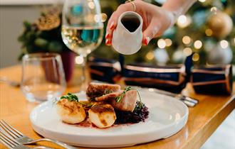 Christmas Day Lunch at Oakley Hall Hotel