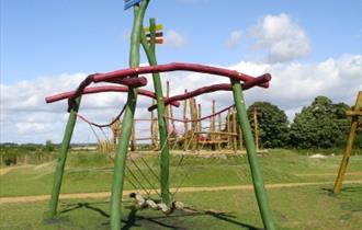 Snake swing in Kilkenny Lane Country Park