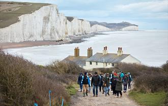 LYT Productions and Lewes District Council Walk The Chalk Seven Sisters East Sussex