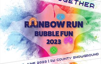 Rainbow Run Bubble Fun 2023