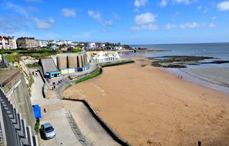 Louisa Bay, Broadstairs. Credit Tourism @ Thanet District Council