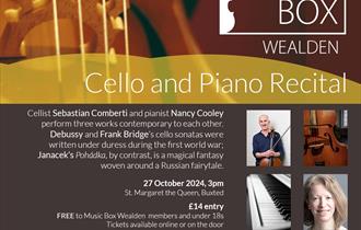 recital for cello and piano