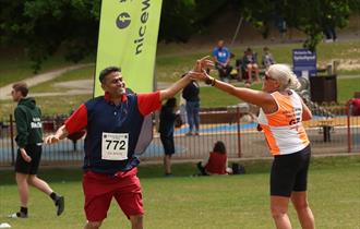 Runners at Mid Sussex Marathon Weekend