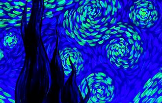 Neon Nights Van Glow artwork