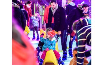 Ice Skating on the Prom