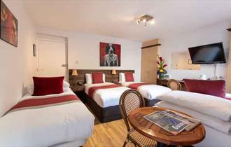 New Steine Hotel, Brighton, Junior Suite