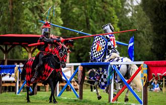 Jousting at Hever Castle
