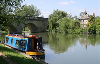 Eynsham Lock, The River Thames, Oxfordshire Cotswolds