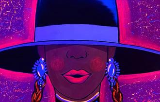 RnB Nights Queen B artwork