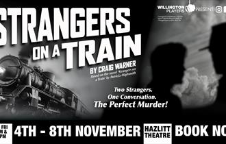 poster for Stranders on a train