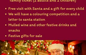 Santa and the Pigs Poster