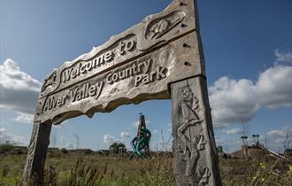 Entrance to Alver Valley Country Park
