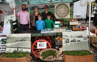 The Watercress Company stand at the Watercress Festival in Alresford