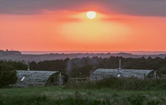 Tom's Eco Lodge at Tapnell Farm