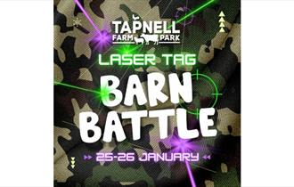 Isle of Wight, Things to do, Events, Tapnell Farm Laser Tag Barn Battle