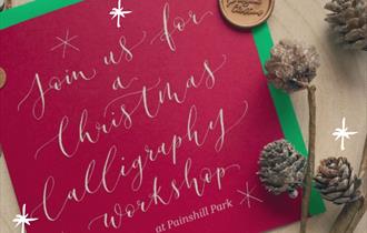 Christmas Calligraphy at Painshill