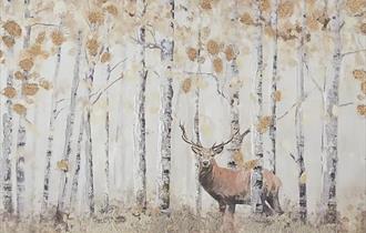 Stags in the Forest