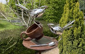 Surrey Sculpture Society Exhibition at Ramster Garden 2024